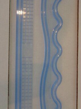 Creative Memories 12" Cutting Patterns Wave Curve